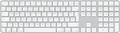 Produktbild: Apple Magic Tastatur Universal USB + Bluetooth QWERTY Spanisch Weiß