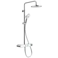 Produktbild: Duravit Shower System Duschsystem Chrom Weiß MinusFlow 1050 TH4382008005