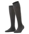 Produktbild: ESPRIT Damen Kniestrümpfe Basic Pure W Kh Baumwolle mit Komfortbund 1 Paar, Grau Anthracite Melange 3080, 39-42