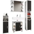 Produktbild: Vcm - 4-tlg. Komplett Badmöbel Set Zalo Ll