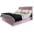 Produktbild: Masseno Boxbett, Rosa, Holz, H2 + H3, 180x200 cm, Schlafzimmer, Betten, Boxspringbetten