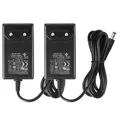 Produktbild: 2er Pack DC 24V 1A Netzteiladapter, Stecker 5,5 mm x 2,1 mm