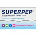Produktbild: SUPERPEP Reise Kaugummi Dragees 20 mg 10 St PZN04877929