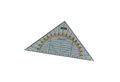 Produktbild: Herlitz Geodreieck herlitz Geodreieck, Hypothenuse: 160 mm, transparent, aus Kunststoff