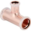 Produktbild: Geberit T-Stück Mapress d= 22x15x15mm, reduziert, Kupfer (T-Verbindung) (77082941)