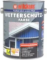 Produktbild: Wilckens Wetterschutzfarbe seidenglänzend, 2,5 l, RAL 5014 Taubenblau