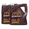 Produktbild: 8 (2x4) Liter MANNOL SAE 5W-30 ENERGY Motoröl VW 502.00 / 505.00 / MB229.3