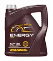Produktbild: 4 Liter MANNOL Energy 5W-30 7511 API SN/CH-4 MB 229.3 VW 502.00 A3/B4 Motoröl