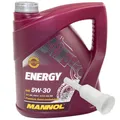 Produktbild: Motoröl MANNOL 5W-30 Energy API SN/CH-4 4 Liter mit Ausgießer Motorenöl Motor Öl
