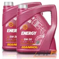 Produktbild: MANNOL 2x 4 L LITER ENERGY 5W-30 MOTOR-ÖL MOTOREN-ÖL