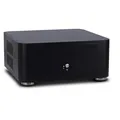 Produktbild: Inter-Tech ITX A80S ITX-Tower schwarz 60 W Computergehäuse (ITX-Tower, PC, Aluminium, ITX, Schwarz, 4 cm)