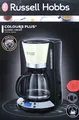 Produktbild: Russell Hobbs Filter Kaffeemaschine 1100W 24h Timer Creme Colours Plus TOP NEU