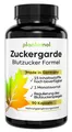 Produktbild: plantomol® Blutzucker Kapseln mit Kurkuma Zimt Olivenblatt OPC Bittermelone & Chrom - Zuckergarde