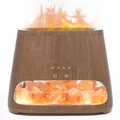 Produktbild: Aroma Diffuser Flammeneffekt LED Luftbefeuchter Aromatherapie 150ml 3 Helligkeit