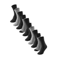 Produktbild: Schiesser - Bluebird - Socken - 10er Pack (39-42 Schwarz/Grau)
