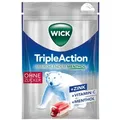 Produktbild: Wick Tripleaction Menthol & Cassis ohne Zucker Bon.