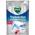 Produktbild: Wick Tripleaction Menthol & Cassis ohne Zucker Bon.