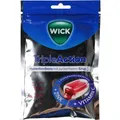 Produktbild: WICK TripleAction Menthol & Cassis o.Zucker Bon. 72 g
