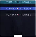 Produktbild: Tommy Hilfiger Herren 3er Pack Boxershorts Trunks mit Logobund, Mehrfarbig (D Sky/Fmy Ocn/Nob Blu), M