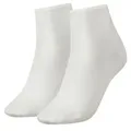Produktbild: Tommy Hilfiger 2P Women Casual Short Sock Weiß Gr 39/42 Damen