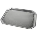 Produktbild: STARPAK Einweg-Servierplatten silber 26,0 x 3,5 cm, 5 St.
