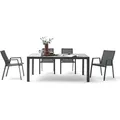 Produktbild: Siena Garden Dining Tisch Silva 220x100 cm anthrazit/wood grey M29424 - Grau