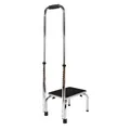 Produktbild: Vital Comfort Trittstufe mit höhenverstellbarem Haltegriff, chrom, 88 - 108 cm