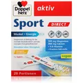 Produktbild: Doppelherz Aktiv Sport Säckchen für die Muskelregeneration Geschmack Orange 20 St.
