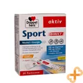 Produktbild: DOPPELHERZ Aktiv Sport Direct Magnesium Calcium Zink Vitamin B Sachets 20