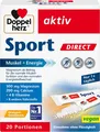 Produktbild: Doppelherz Sport DIRECT Orangen Geschmack MUSKELFUNKTION Portion Calcium 0,04 kg
