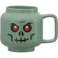 Produktbild: LEGO Keramiktasse Grünes Skelett, groß graugrün