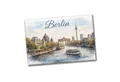 Produktbild: speecheese Magnet Berlin Skyline Souvenir Magnet Souvenir Brandenburger Tor Aquarell