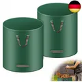 Produktbild: 2X 500L Gartenabfallsack Laubsack, Groß Robust Gartensack Extra Stabil