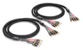 Produktbild: ViaBlue SC-4 Silver-Series Bi-Amping Lautsprecherkabel 2 x 7,5m mit T8 Bananas