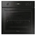 Produktbild: Candy FMBC 896S / Einbaubackofen mit Heißluft / 70 L/Pyrolyse Selbstreinigung mit Aquactiva/Versenkbare Knebel/Display mit Touch-Bedienung/Timer/Uhr / 9 Programme/Schwarz