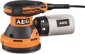 Produktbild: AEG EX 125 ES Orange Profi-Elektro-Exzenterschleifer, 300 Watt, 125 mm Schleiffl?che, variable Geschwindigkeit, Staubabsaugung