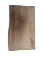 Produktbild: DM-Handel Waschtischplatte Eiche Holz Waschbeckenplatte (massiv Holz Waschtisch, Naturkante Waschbecken, von 40 cm bis 120 cm Breit), 4 cm stark