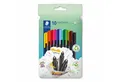 Produktbild: STAEDTLER Permanentmarker STAEDTLER triplus Fineliner Set - 10 brillante Farben für kreatives Ge