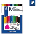 Produktbild: Staedtler Fineliner Triplus 334 C10 Feinschreiber, 10 Stück,