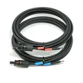 Produktbild: SOLARTRONICS Verbindungskabel 6mm² H1Z2Z2-K Solarkabel schwarz mit Stecker einseitig für Solarmodul zum Laderegler Verteiler GAK PV, UV-fest, flexibel, Made in Germany (1m - 6mm²)