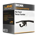 Produktbild: Für Ford Focus Turnier 07.2010-02.2020 BRINK Anhängerkupplung abnehmbar NEU