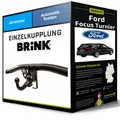 Produktbild: Abnehmbare Anhängerkupplung für FORD Focus Turnier 07.2010-02.2020 III Brink NEU