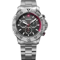 Produktbild: Wenger 01.0643.123 Herrenuhr Seaforce Chronograph 43mm 20ATM - Silber