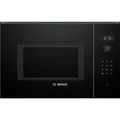 Produktbild: Bosch Serie 6 BEL554MB0 Mikrowelle Integriert Kombi-Mikrowelle 25 l 900 W Schwarz - Edelstahl (BEL554MB0)