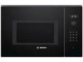Produktbild: Bosch BEL554MB0 Serie 6 Einbau-Mikrowelle, 38 x 59 cm, 900 W, Drehteller 31,5cm, Türanschlag Links, AutoPilot 8 8 Automatikprogramme, Reinigungsunterstützung, LED-Touchdisplay