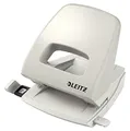 Produktbild: Leitz Büro Locher aus Metall, Für 25 Blatt, Anschlagschiene mit Formatangaben, Ergonomisches Design, grau, NeXXt-Serie, 50050085
