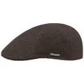 Produktbild: Stetson Texas Wool Gatsby Cap Herren Mit Kaschmirwolle 100% Baumwollfutter Hoher Wollanteil Edler Markenpin Doppellagiges Futterband Schirmmütze Herbst Winter braun XXL (62-63 cm)