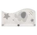 Produktbild: goki Wandgarderobe Kinder-Garderobe Elefant und Sterne (Set, 1 St., 1), Garderobe mit 3 Haken weiß/grau