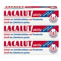 Produktbild: LACALUT AKTIV ZAHNCREME, 100ml Zahnpasta, sofort spürbare Straffung und Festigung des Zahnfleischs, effektive Zahnpflege & Zahnfleischpflege, 3 x 100ml