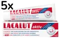 Produktbild: ✅ LACALUT Aktiv Zahnpasta Zahncreme Zahnfleischschutz & Zahnpflege 5x 100ml ✅